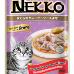 Nekko Cat Pouch Tuna topping Sea Bream in Gravy (70g)